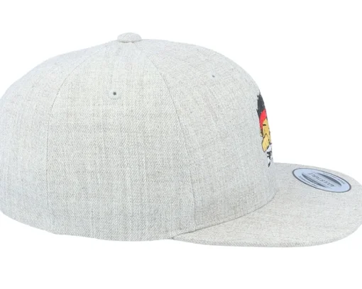 Snapback | Kids-Kiddo Cap Kids Fighter Kid Heather Grey Snapback -