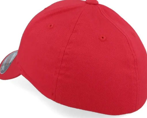 Hot Kiddo Cap Kids Fire Fighter Junior 3d Patch Red Flexfit -