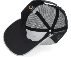 Kids-Kiddo Cap Kids Fire Fighter Junior 3d Patch Heather Grey/Black Trucker -