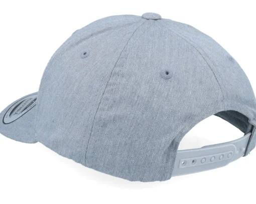 Clearance Kiddo Cap Kids Fire Fighter Teddy Heather Grey Adjustable -