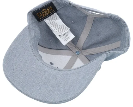 Clearance Kiddo Cap Kids Fire Fighter Teddy Heather Grey Adjustable -