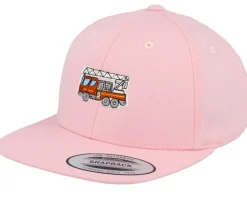 Fashion Kiddo Cap Kids Fire Truck Pink Snapback -