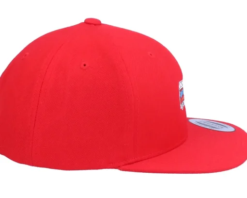 Kids-Kiddo Cap Kids Fire Truck Red Snapback -