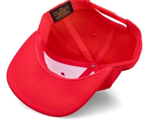 Kids-Kiddo Cap Kids Fire Truck Red Snapback -