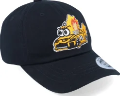 Dad Cap | Kids-Kiddo Cap Kids Fish Racing Car Kids Black Dad Cap -