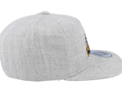 Snapback | Kids-Kiddo Cap Kids Fish Racing Car Kids Heather Snapback - Grey