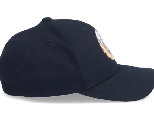 Adjustable | Kids-Kiddo Cap Kids Flame Boarder Skater Cat Black Adjustable -