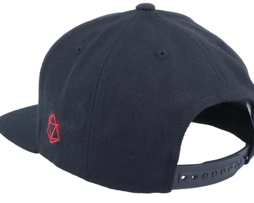 Kids-Critiql Hit Kids Flaming Fire Dragon Black Snapback -