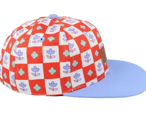 Snapback | Kids-Headster Kids Flower Trails Red Berries Snapback -