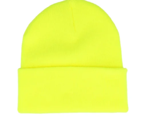 Best Beechfield Kids Fluorescent Junior Cuff - Yellow