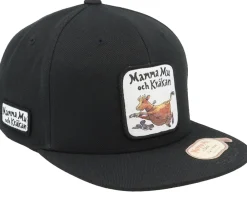 Kids-Mamma Mu & Kråkan Kids Flyger Black Snapback -