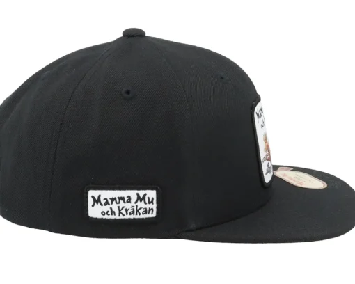 Kids-Mamma Mu & Kråkan Kids Flyger Black Snapback -