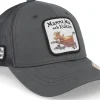 Hot Mamma Mu & Kråkan Kids Flyger Dark Grey Trucker -