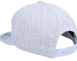 Discount Forza Kids Football Applique Heather Grey Snapback -