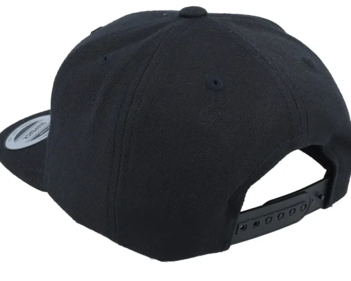 Kids-Kiddo Cap Kids Fox Action Patch Black Snapback -