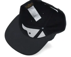 Kids-Kiddo Cap Kids Fox Action Patch Black Snapback -