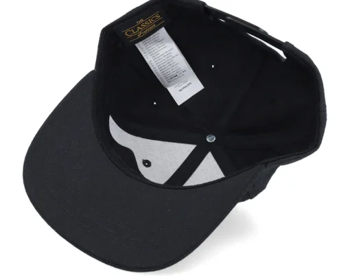Kids-Kiddo Cap Kids Fox Action Patch Black Snapback -