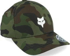 Discount Fox Kids Head Green Camo 110 Adjustable -