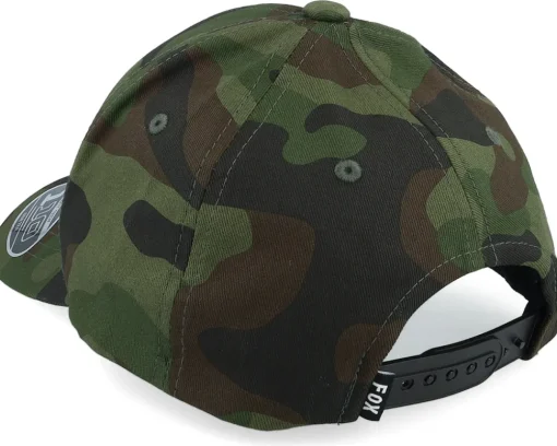 Discount Fox Kids Head Green Camo 110 Adjustable -
