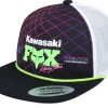 Kids-Fox Kids X Kawasaki Black/White Trucker Snapback -