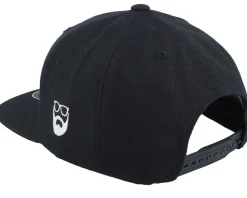 Clearance Bearded Man Kids Future Black Snapback -