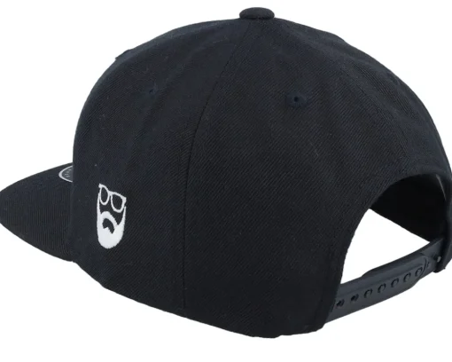 Clearance Bearded Man Kids Future Black Snapback -