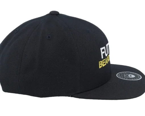 Clearance Bearded Man Kids Future Black Snapback -