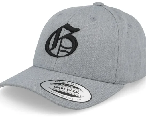Discount Kiddo Cap Kids G Letter 3d Heather Adjustable - Grey