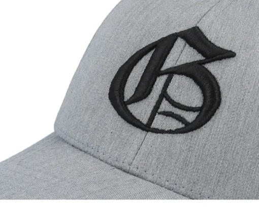 Discount Kiddo Cap Kids G Letter 3d Heather Adjustable - Grey
