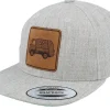 Discount Kiddo Cap Kids Garbage Truck Engraved Patch Heather Grey -