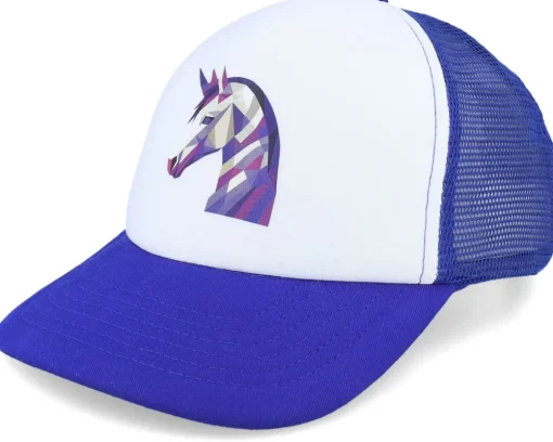 Kids-Kiddo Cap Kids Geometry Dinosaur Limegreen/White Foam Trucker - Green, White