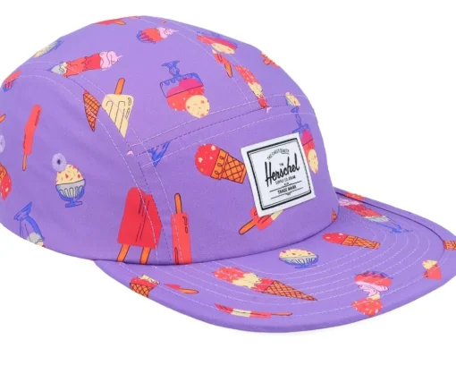Kids-Herschel Kids Glendale Uv Cap Keepin' Cool 5-Panel -