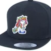 Kids-Unicorns Kids Glorious Unicorn Curls Black Snapback -