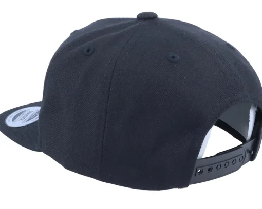 Kids-Kiddo Cap Kids Gokart Racer Black Snapback -
