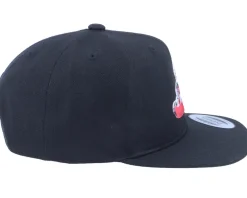 Kids-Kiddo Cap Kids Gokart Racer Black Snapback -