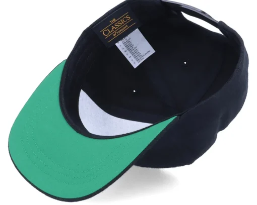 Kids-Kiddo Cap Kids Gokart Racer Black Snapback -