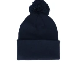 Pom Beanies | Blank Beanies-Beechfield Kids Graphite Junior Pom - Grey