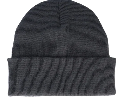 Cuff Beanies | Kids-Kiddo Cap Kids Green Tractor Graphite Grey Beanie -