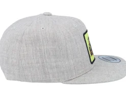 Snapback | Kids-Kiddo Cap Kids Green Tractor Grey Snapback -