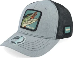 Trucker-Skillfish Kids Grisjävel Split Heather Grey/Black Trucker -