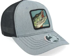 Trucker-Skillfish Kids Grisjävel Split Heather Grey/Black Trucker -