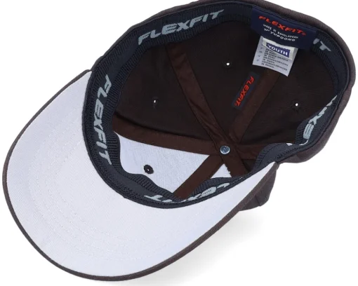 Fashion Kiddo Cap Kids Happy Banana Brown Flexfit -