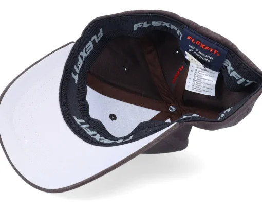 Kids-Kiddo Cap Kids Happy Crocodile Brown Flexfit -