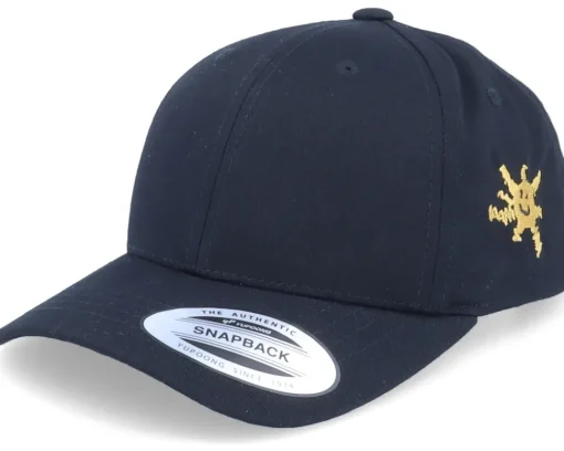 Adjustable | Kids-Kiddo Cap Kids Happy Smiling Sun Black Adjustable -