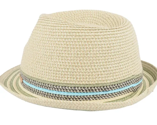 Straw Hat | Trilby Hats-Barts Kids Hare Hat Straw Blue Trilby -