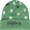 Kids-Difuzed Kids Harry Potter Slytherin Turn-up Beanie Green Cuff -