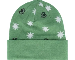 Kids-Difuzed Kids Harry Potter Slytherin Turn-up Beanie Green Cuff -