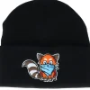 Outlet Kiddo Cap Kids Hatsie The Red Panda Black Beanie -