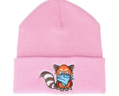 Fashion Kiddo Cap Kids Hatsie The Red Panda Pink Beanie -