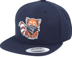 Snapback-Kiddo Cap Kids Hatsie The Red Panda Navy Snapback -